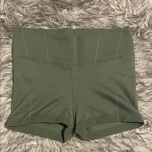 Forest Green Women's Bike Shorts